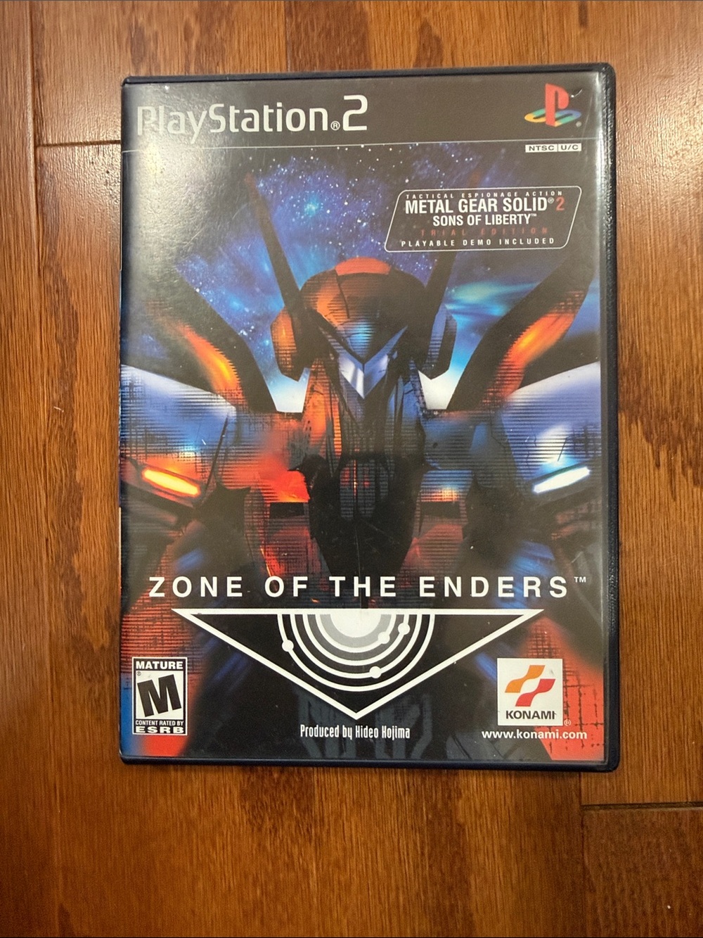 Zone of the Enders PS2 Complete 2 Disc MGS2 Demo Manual Hideo Kojima